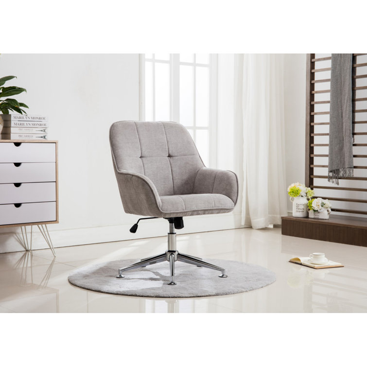 Grey best sale work chair